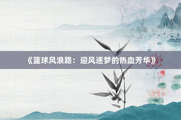 《篮球风浪路：迎风逐梦的热血芳华》